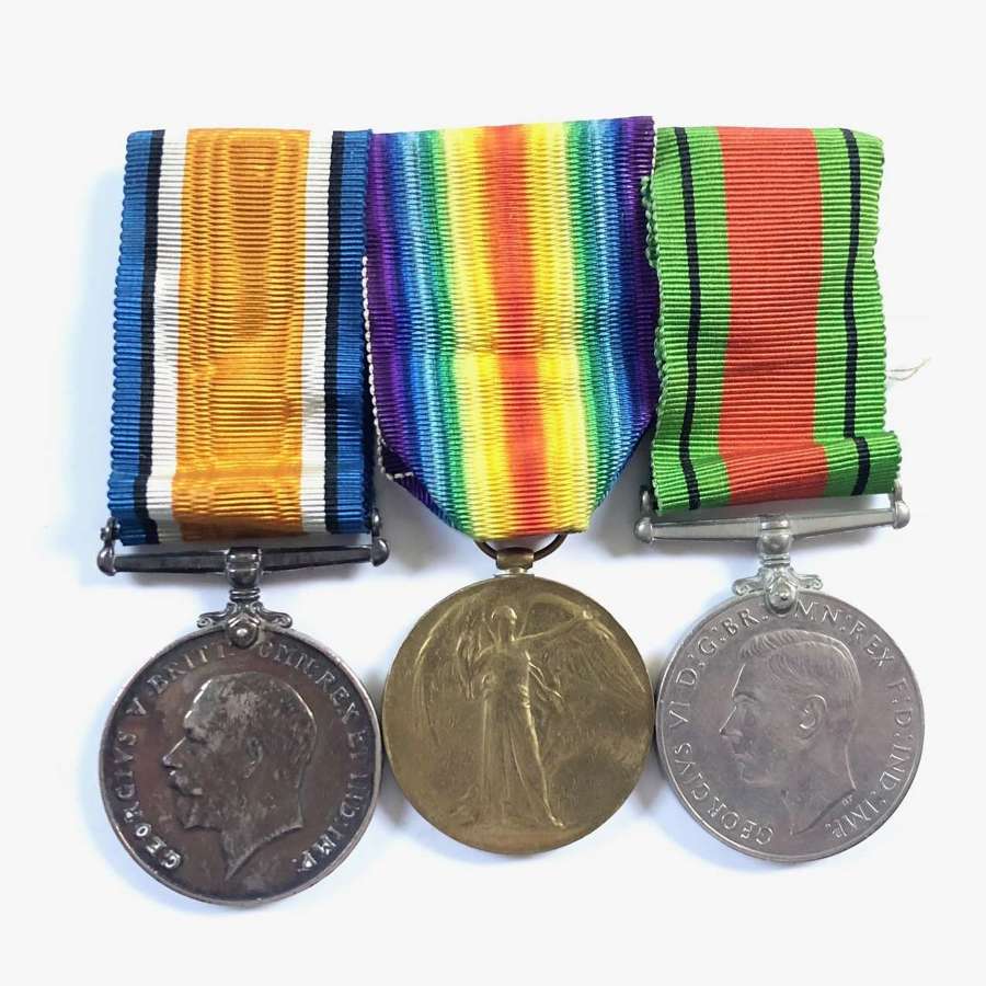 WW1 Queens Regiment Group of Medals