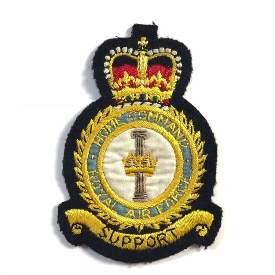 RAF Cold War Home Command Flying Suit Badge.