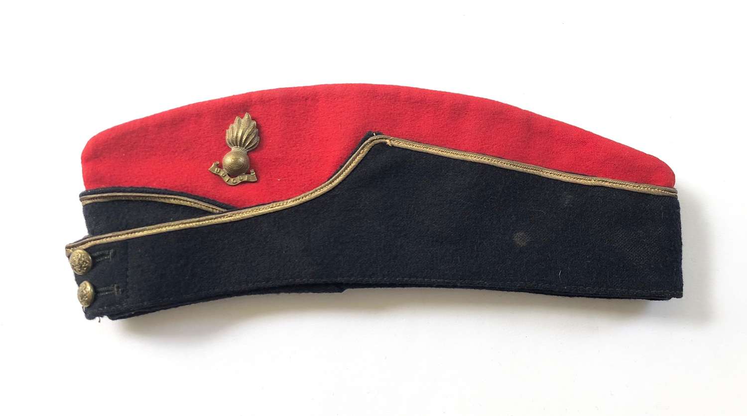 WW2 Royal Artillery Coloured Side Cap.