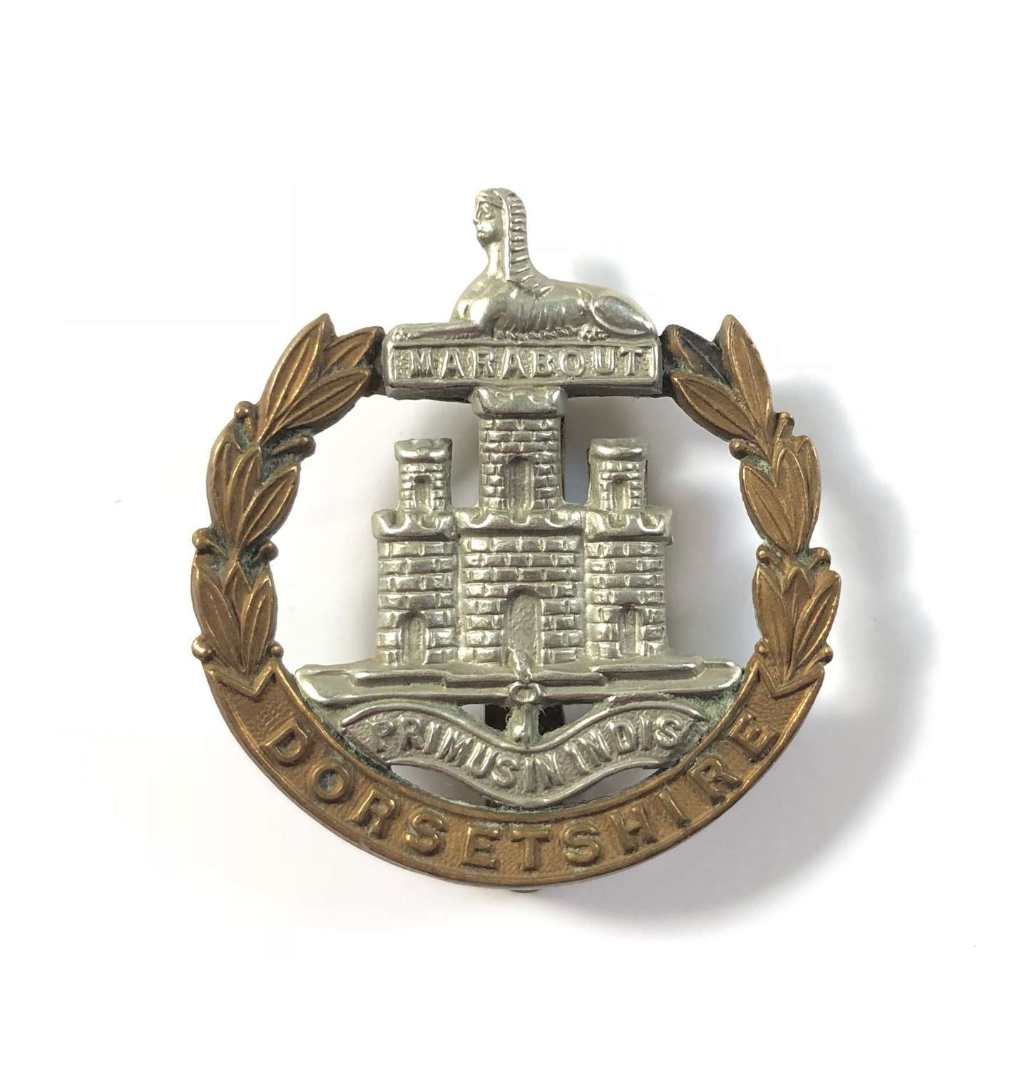WW1/ WW2 Dorsetshire Regiment Cap Badge.