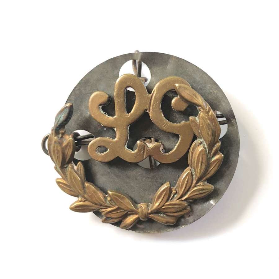 WW1 British Army Lewis Gunner Brass Trade Badge.