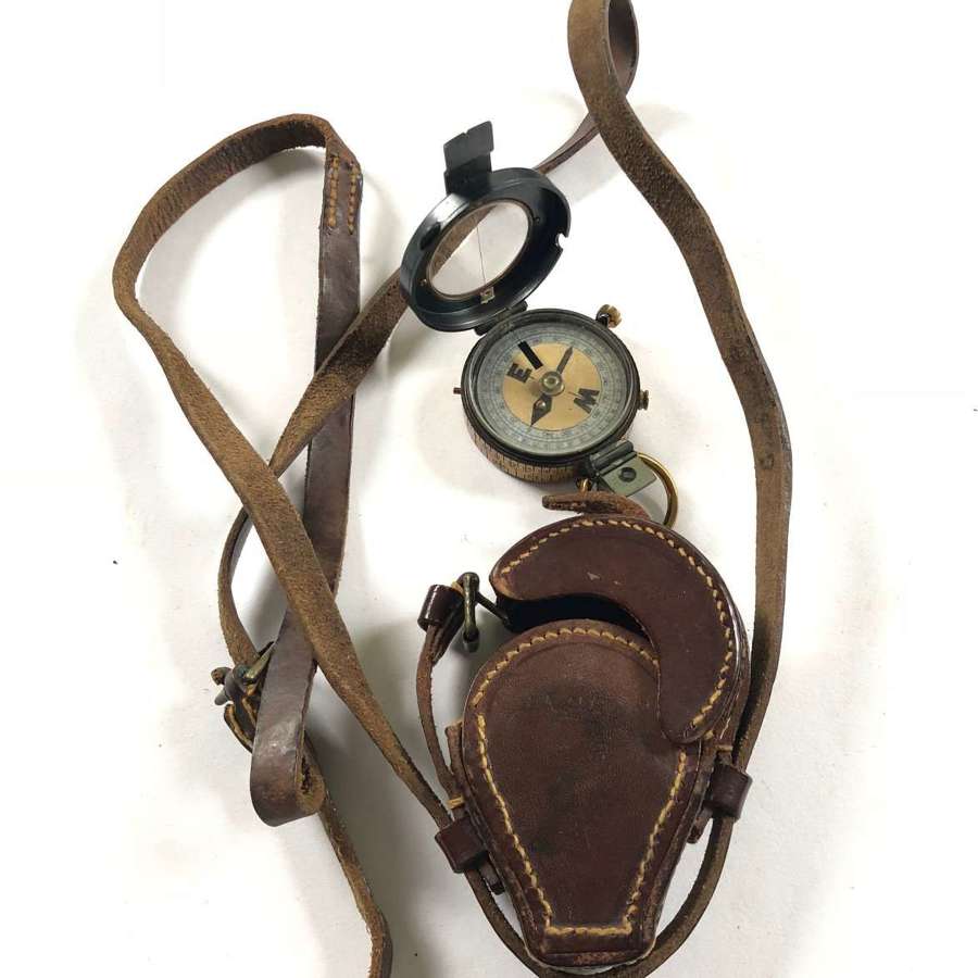 WW1 K.O.Y.L.I Attributed Casualty Officers Marching Field Compass.