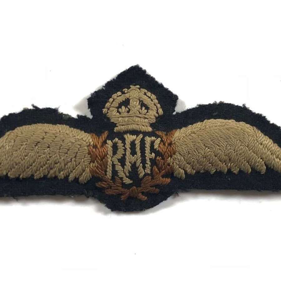 WW2 RAF Pilot Wings.