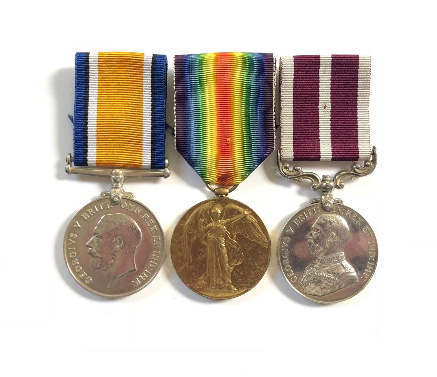 WW1 Royal Army Ordinance Corps Meritorious Service Medal Group.