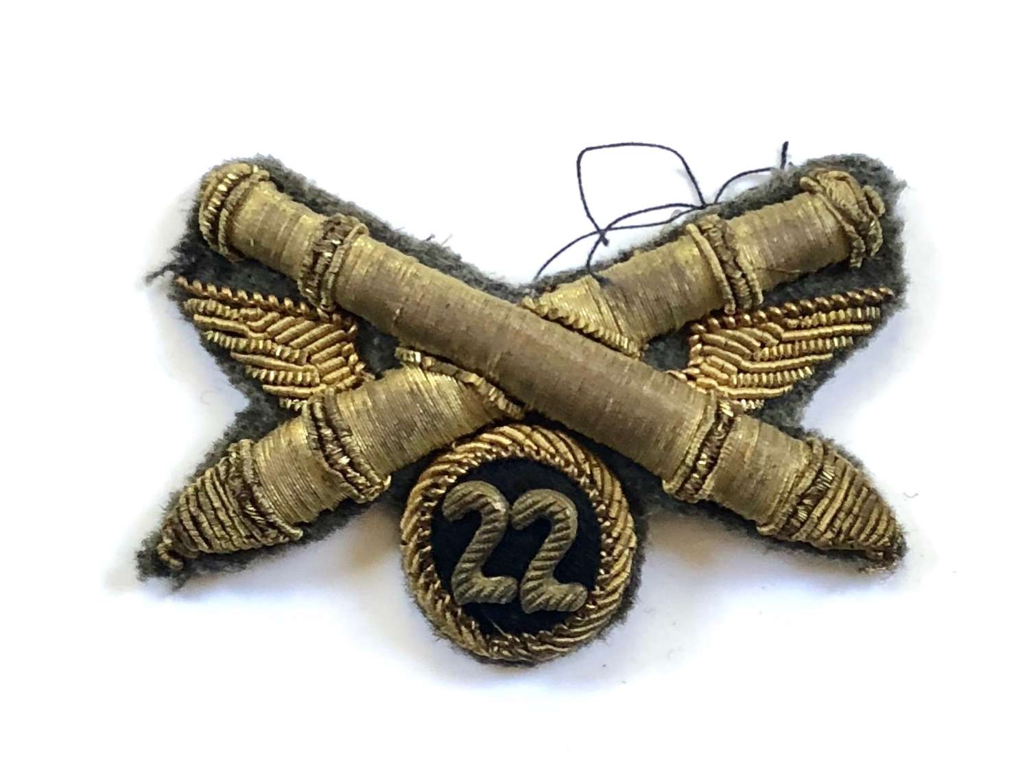 Italian 22nd Artillery Regiment Badge.