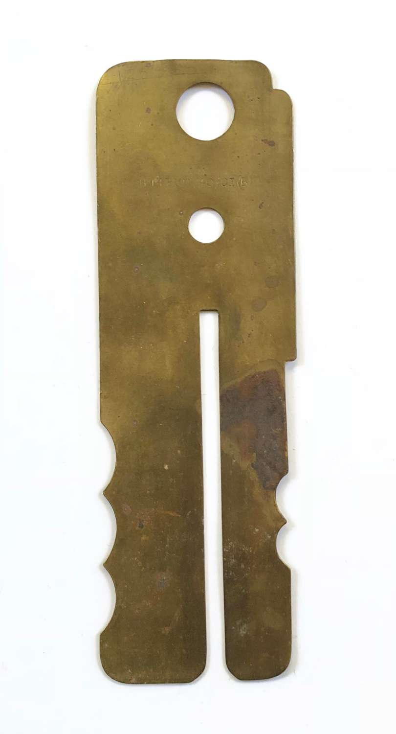 WW2 RAF Brass Buttonstick.