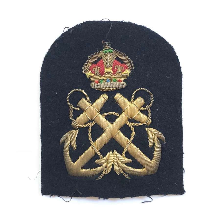 WW2 Period Royal Navy Petty Officer Sleeve Badge