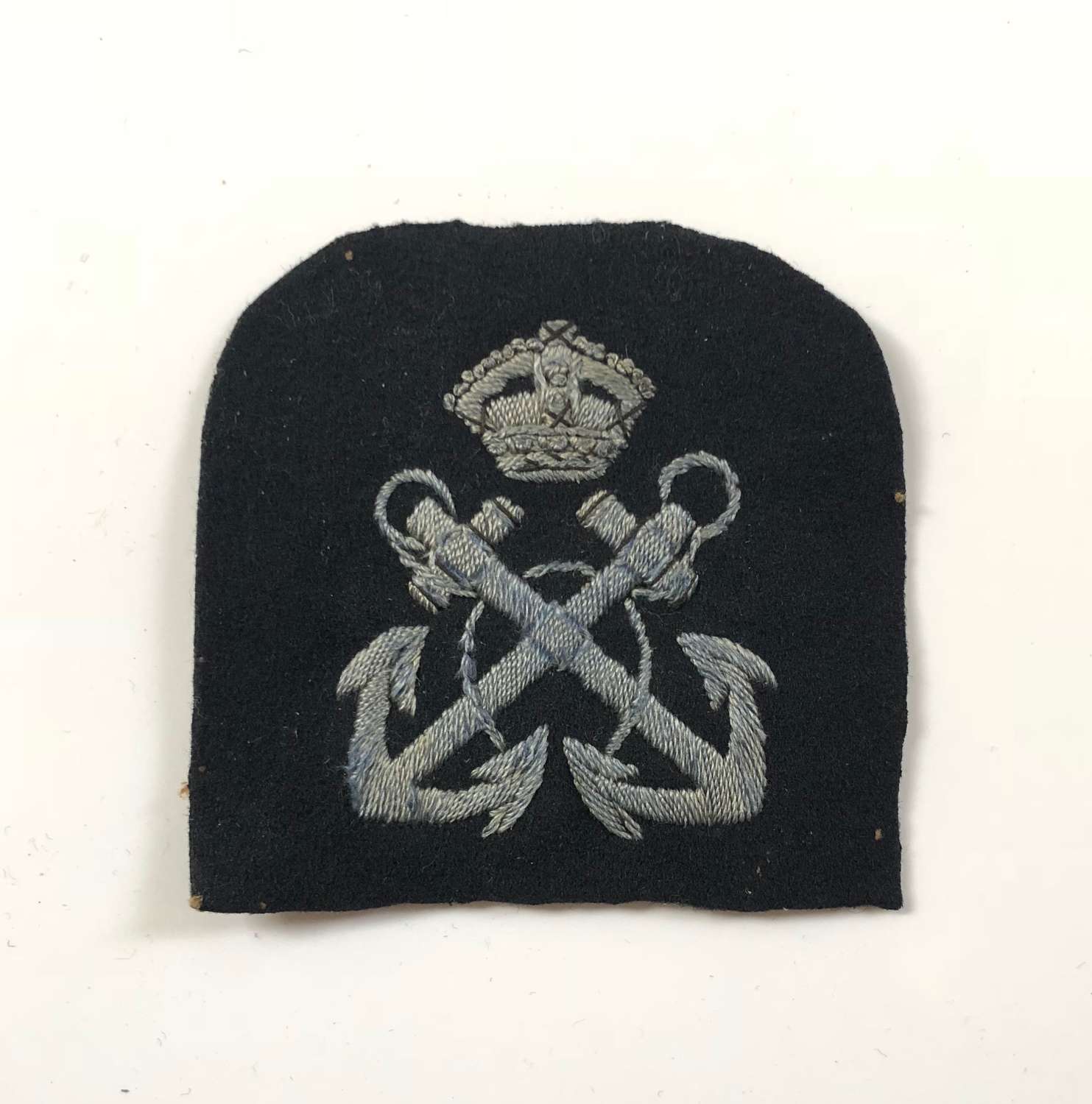 WW1 Women’s Royal Naval Reserve Section Leader cloth rank badge
