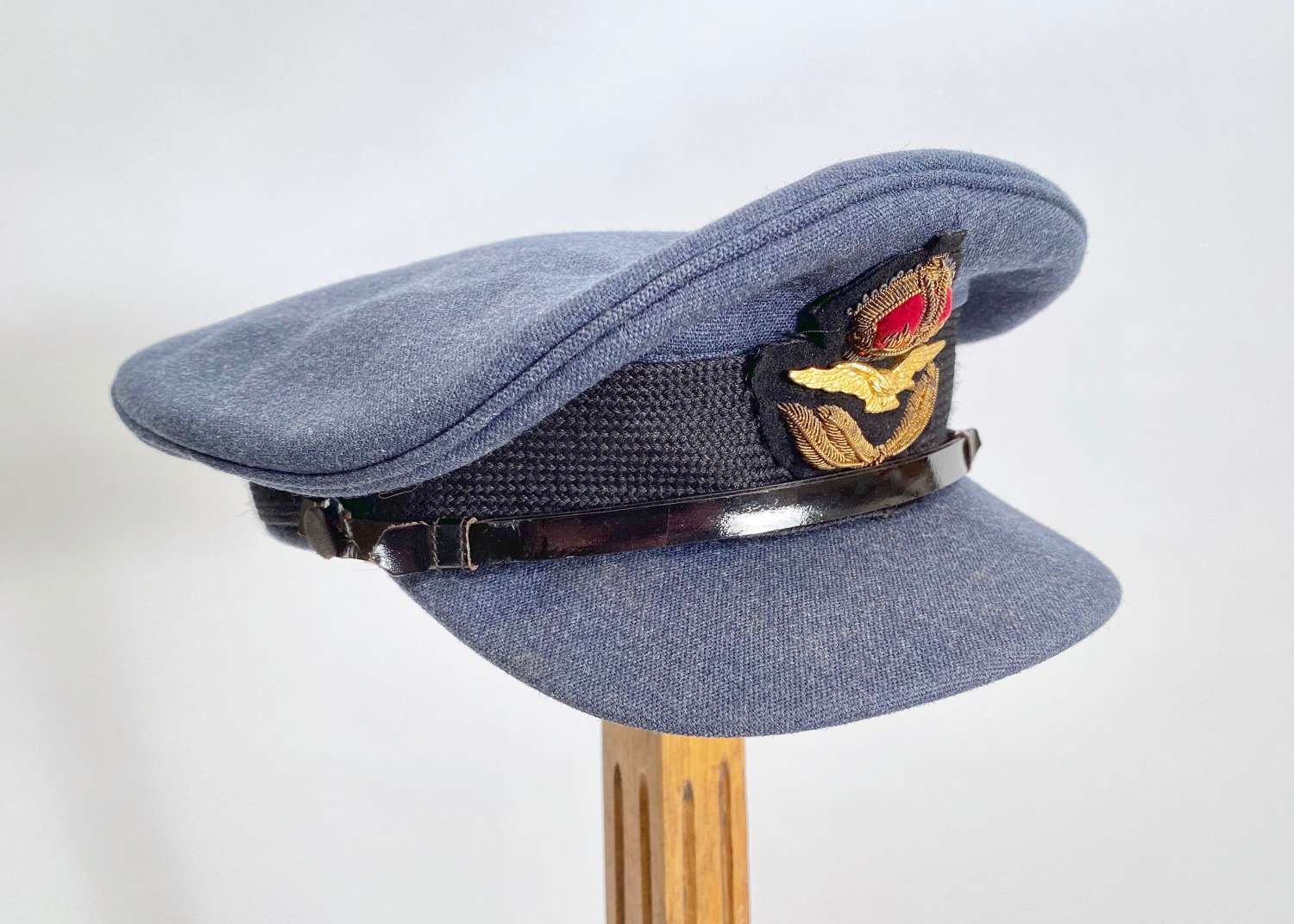 WW2 Pattern RAF Officer’s Service Dress Cap Very Large Size.