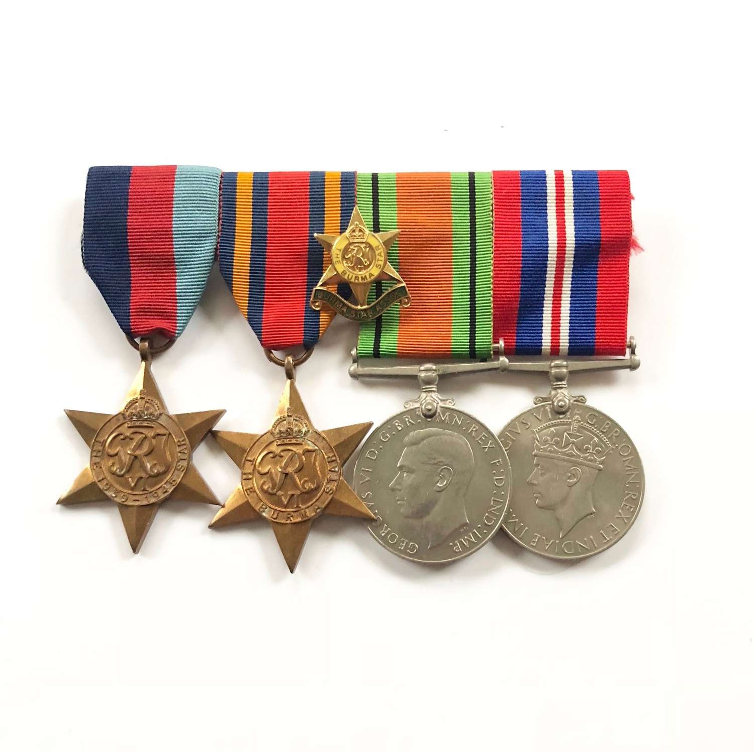 WW2 Far East Burma Campaign Group of Four Medals.