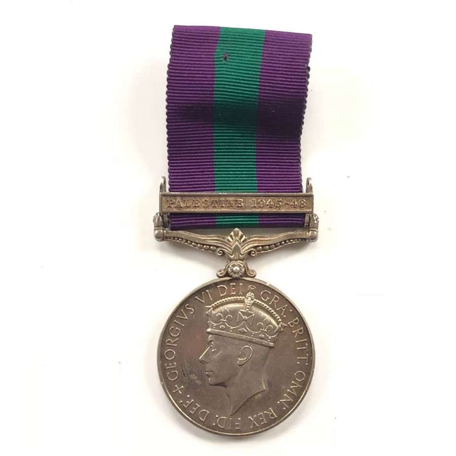6th Airborne Division RAOC General Service Medal Palestine 1945-48