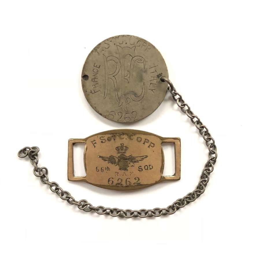 WW1 Royal Flying Corps RFC Personal ID Bracelets