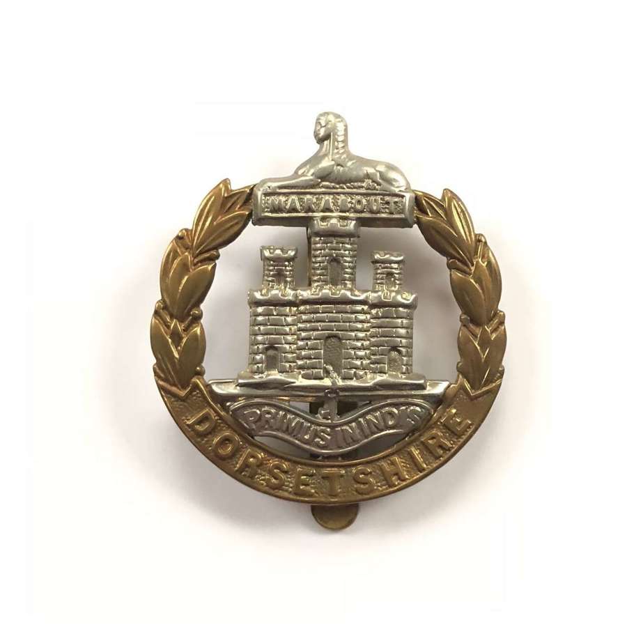 WW1 / WW2 Dorset Regiment Cap Badge.
