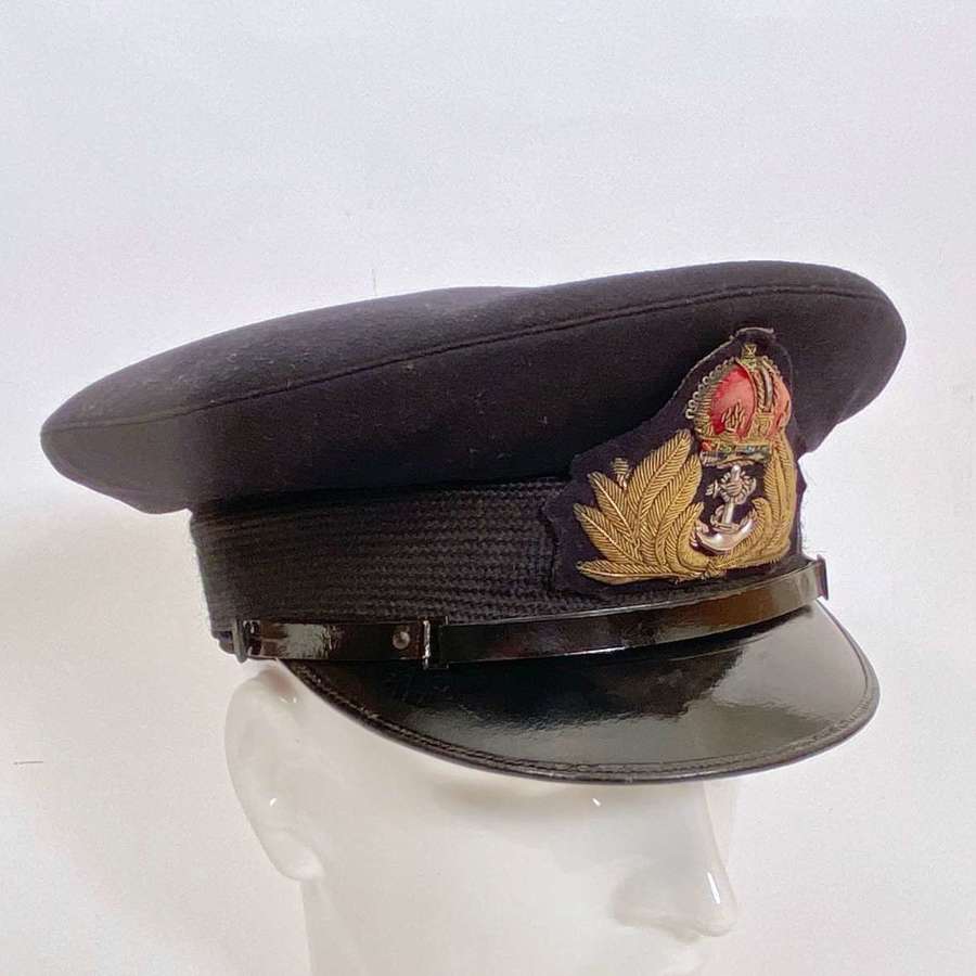 WW2 Royal Navy Officer’s Cap Large Size