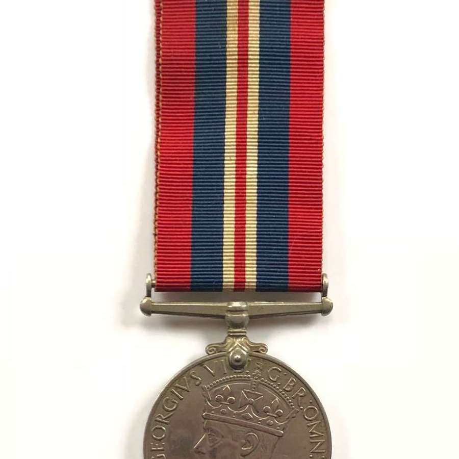 WW2 War Medal Retaining original Period Ribbon.