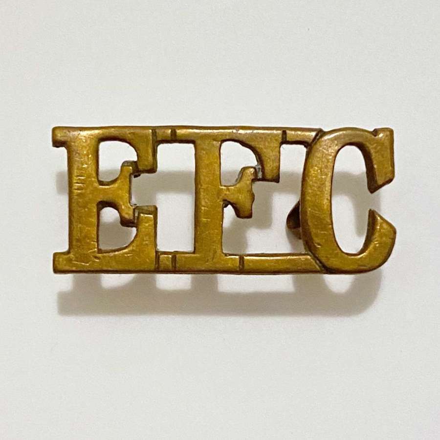 WW1 Expeditionary Force Canteen Shoulder Title Badge.