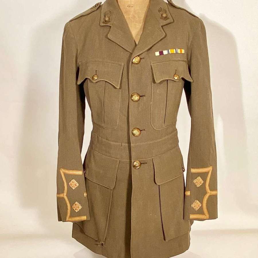 WW1 Royal Artillery Military Cross Winners Cuff Rank Tunic.