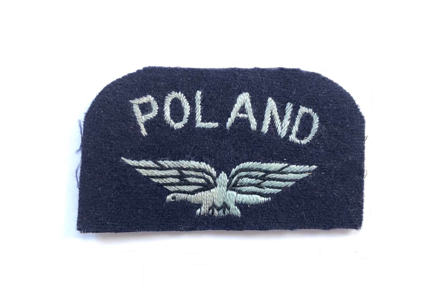 WW2 Period RAF Polish Air Force Other Rank’s Nationality Badge.