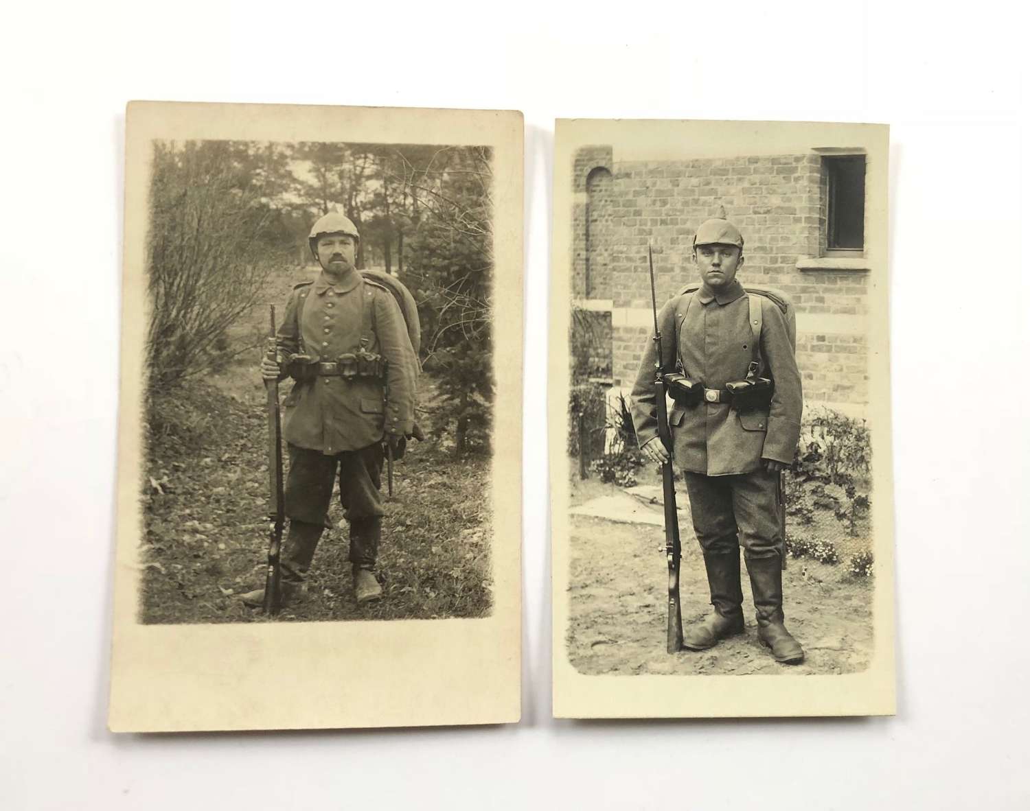 WW1 Imperial German Original Photographic Postcards.