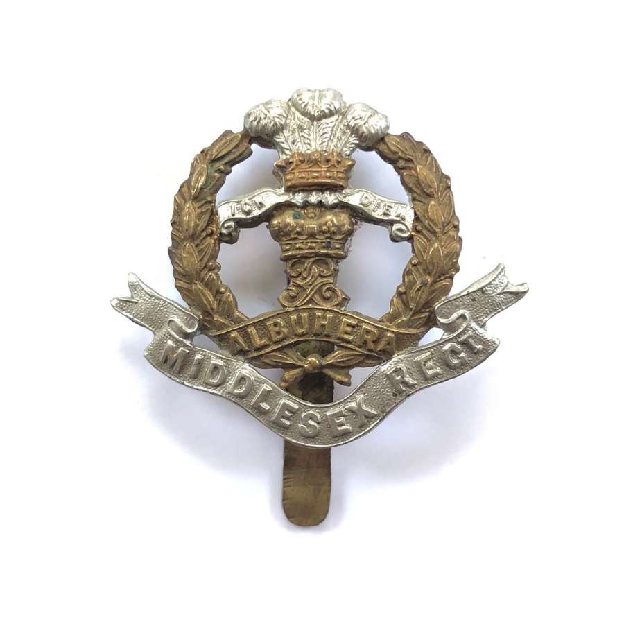 WW1/WW2 Middlesex Regiment Cap Badge.