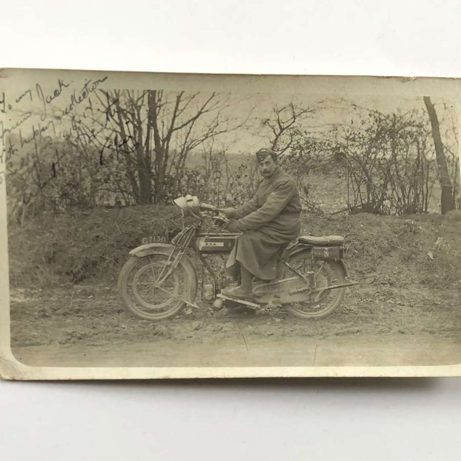 WW1 RFC Royal Flying Corps 1916 Postcard Photograph.
