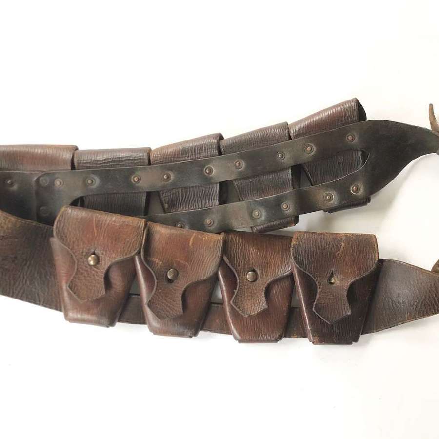 WW1 Royal Horse Guards 1903 pattern 90 round cavalry bandolier.