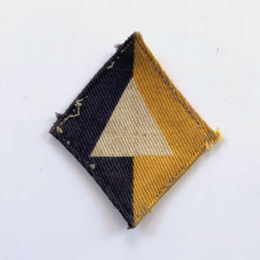 Royal Army Service Corps 1st Infantry Division Printed Badge.
