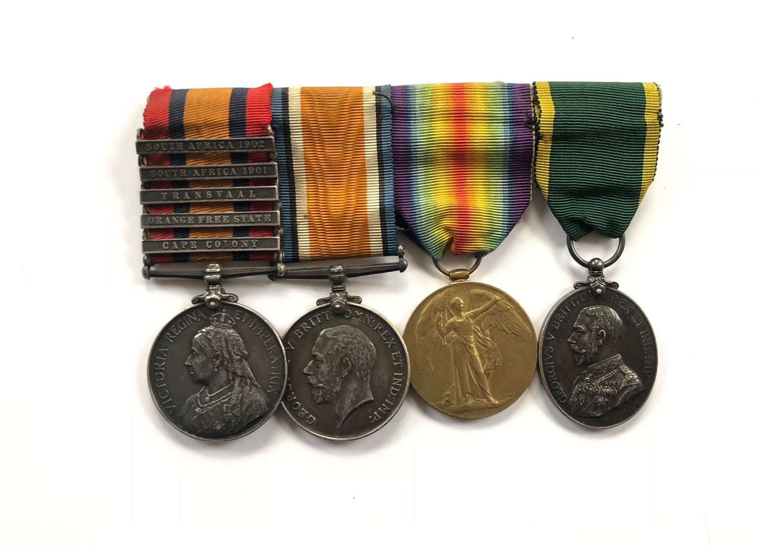 Royal Glasgow Yeomanry & Edinburgh Royal Artillery Territorial Medals