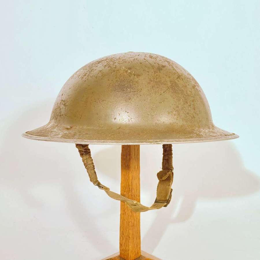 WW2 1939 BEF Battle of France Tommy Steel Helmet.