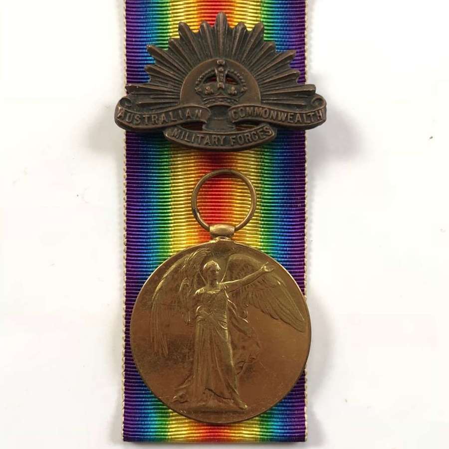 WW1 49th Bn Australian Imperial Forces Casualty Victory Medal.