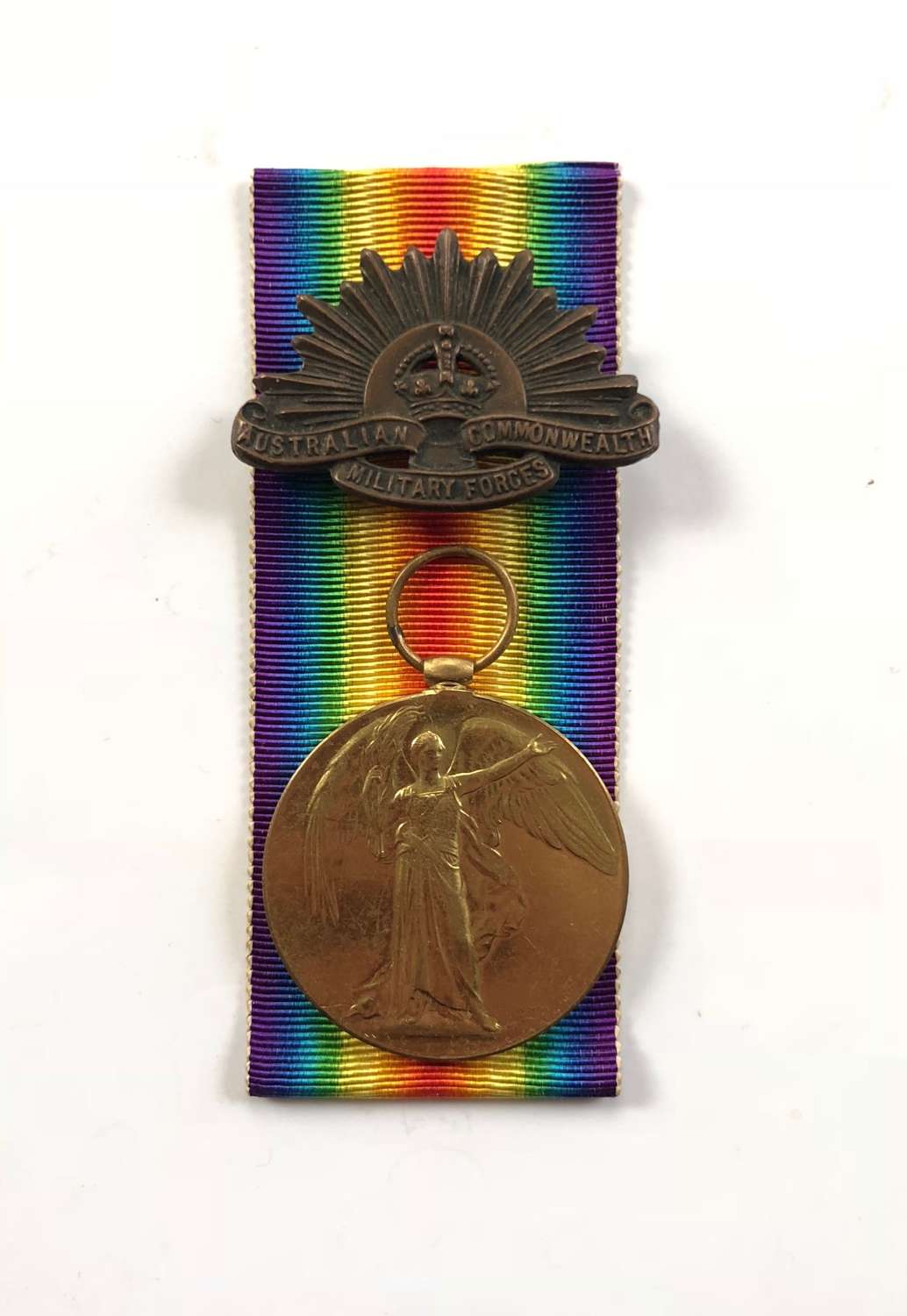 WW1 49th Bn Australian Imperial Forces Casualty Victory Medal.