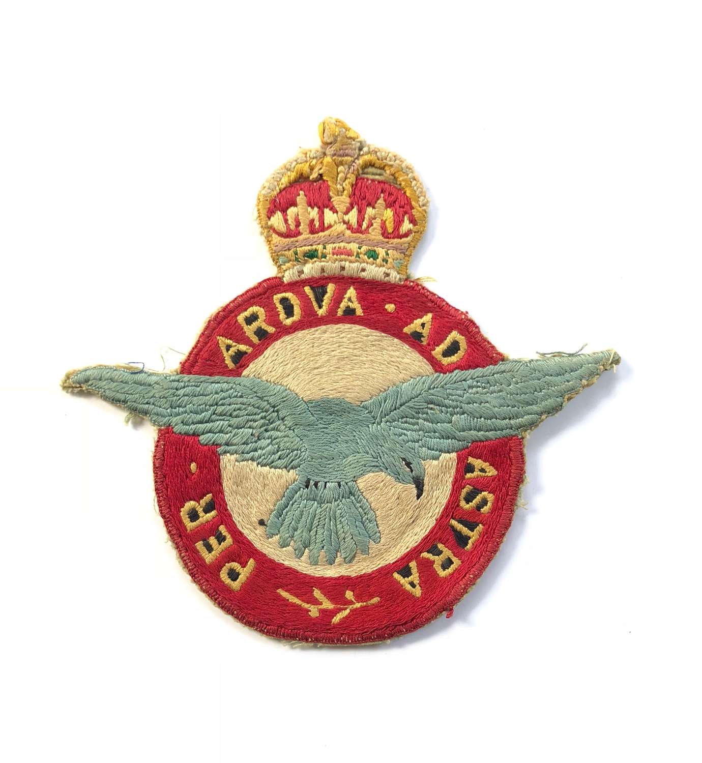 WW2 RAF Woolwork Badge.