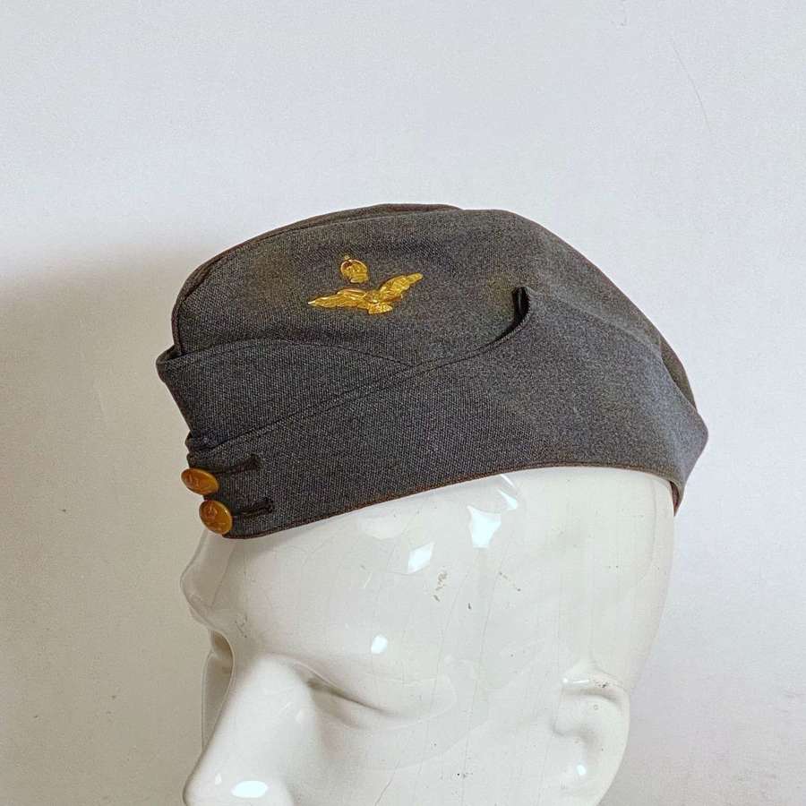 WW2 RAF Officer Side Cap.