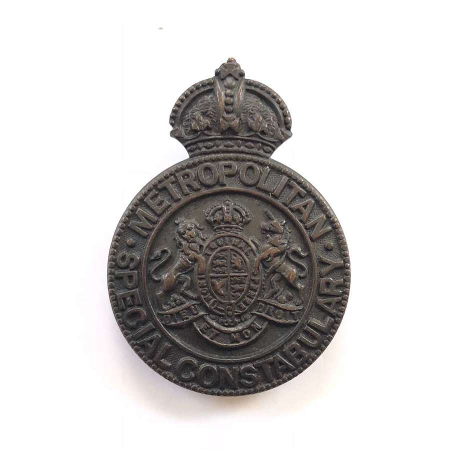 WW1 London Metropolitan Special Constabulary Lapel Badge.