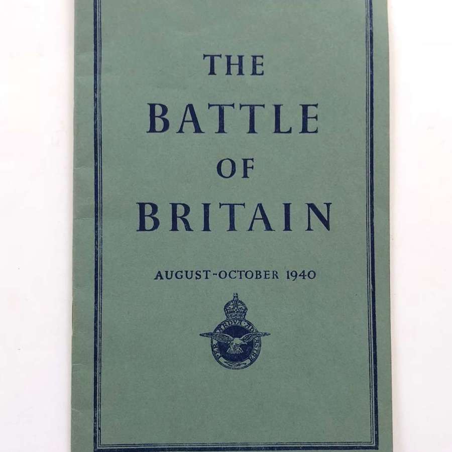 RAF Official Account of the Battle of Britain.