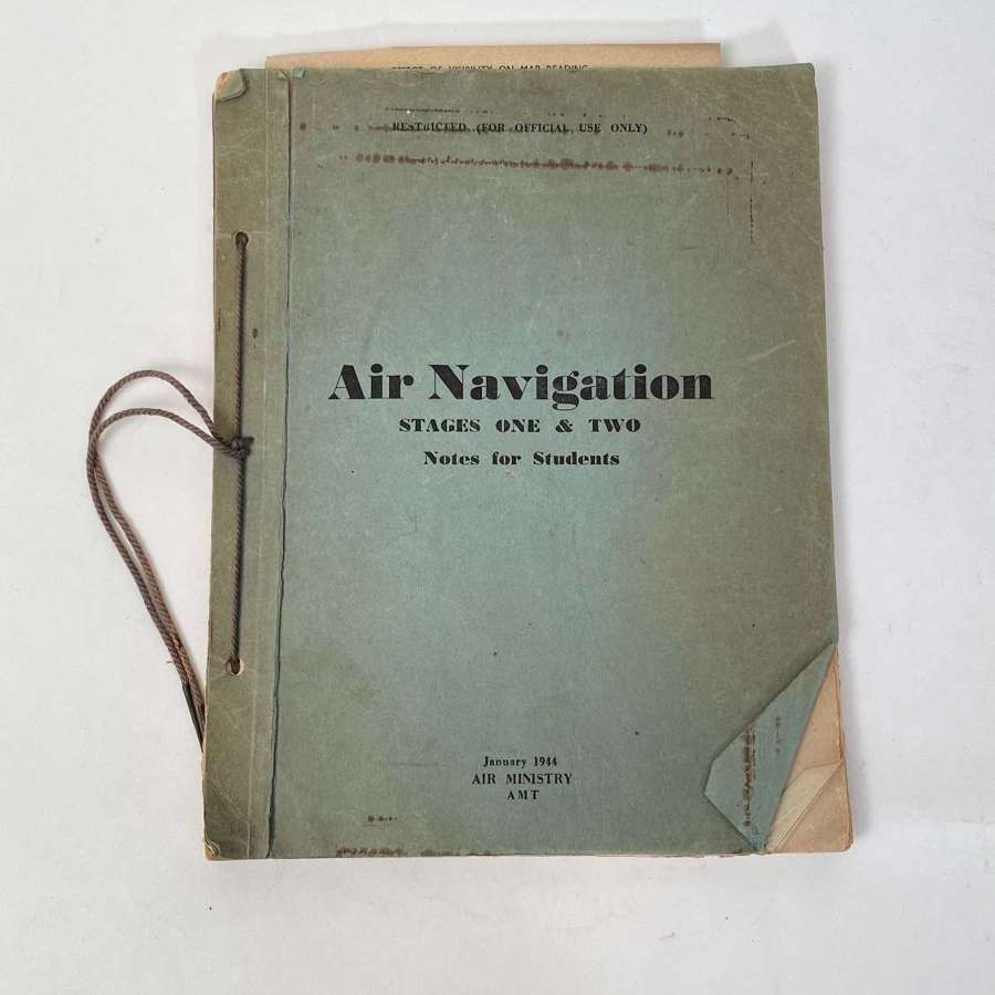 WW2 1944 RAF Air Navigation Training Manual