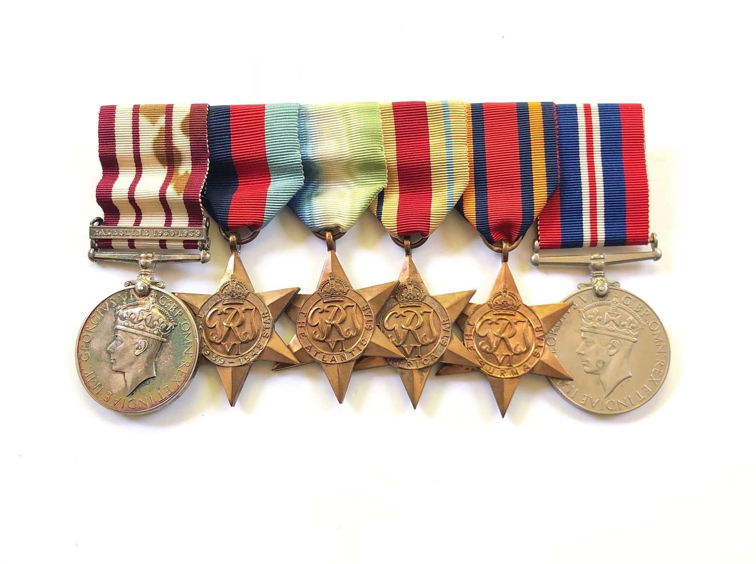 Royal Navy WW2 Group of Six Medals.
