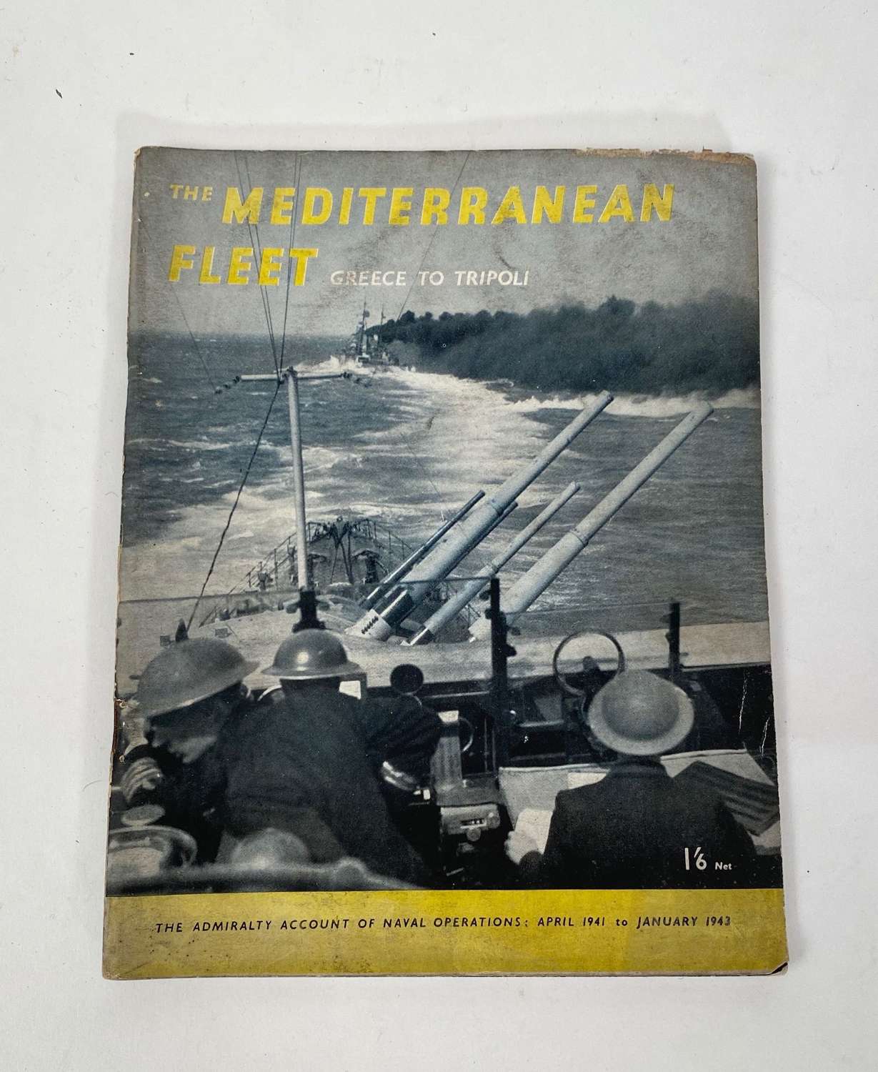 WW2 Mediterranean Fleet Original HMSO Booklet.