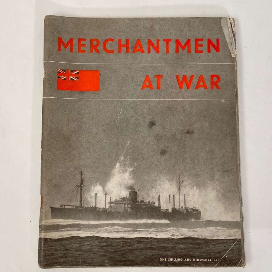 WW2 Merchantmen At War HMSO Booklet.