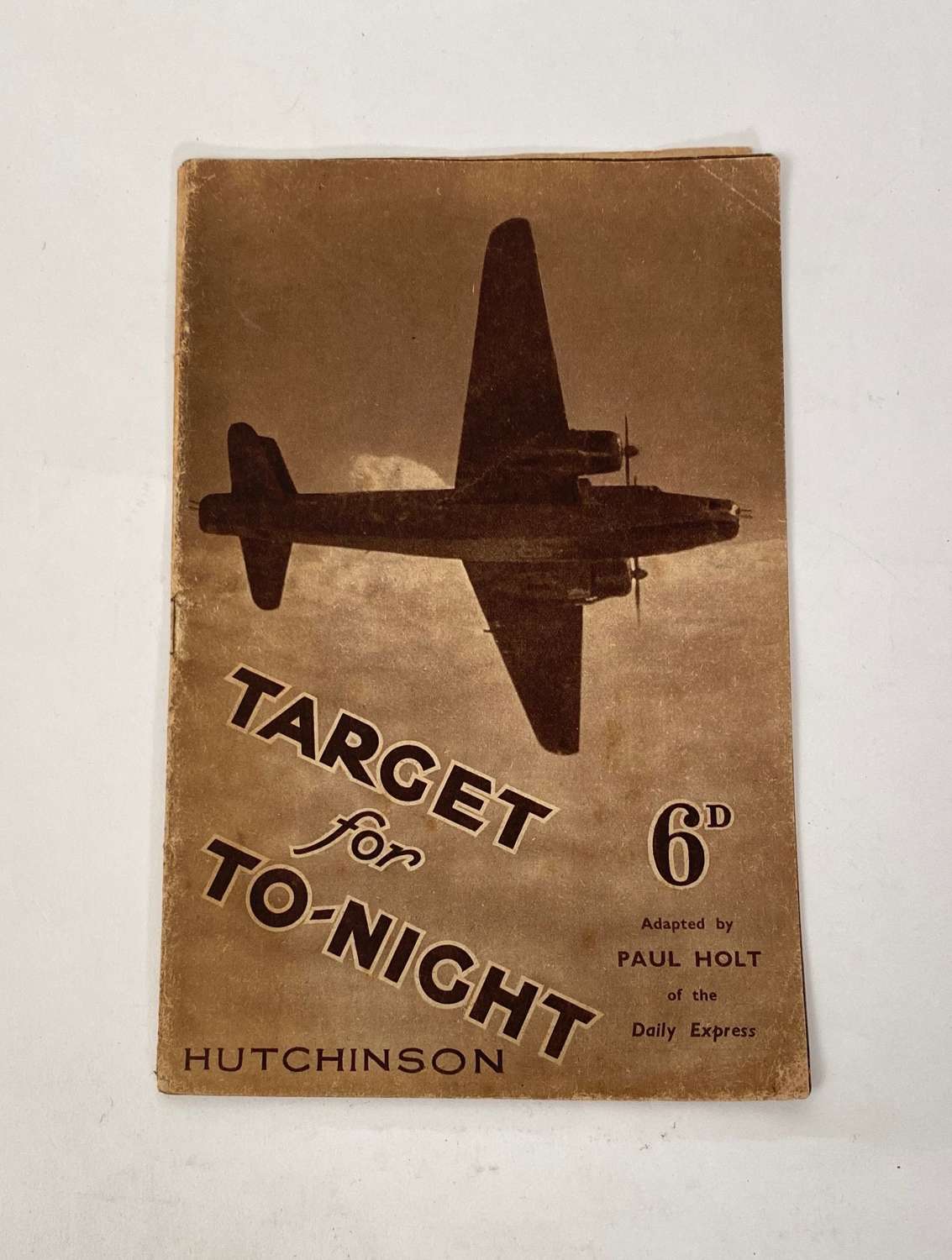WW2 RAF Bomber Command Target For To-Night Film Book