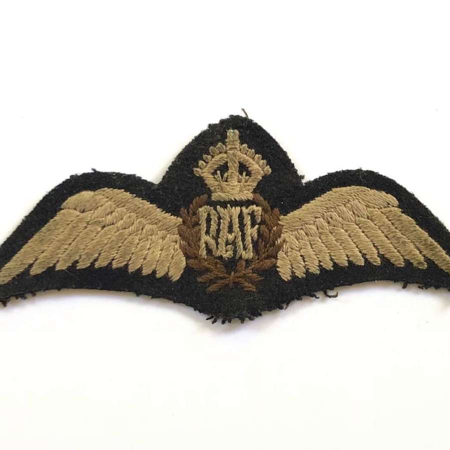WW2 RAF Pilots Wings.