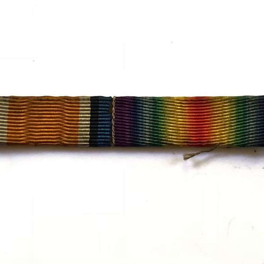 WW1 Period Uniform Medal ribbons.