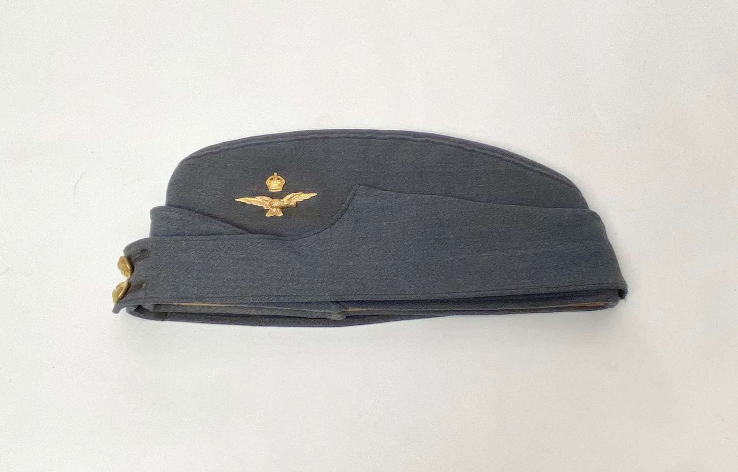 WW2 RAF Officer Side Cap.