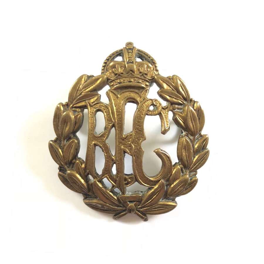 WW1 RFC Royal Flying Corps Other Ranks Cap Badge