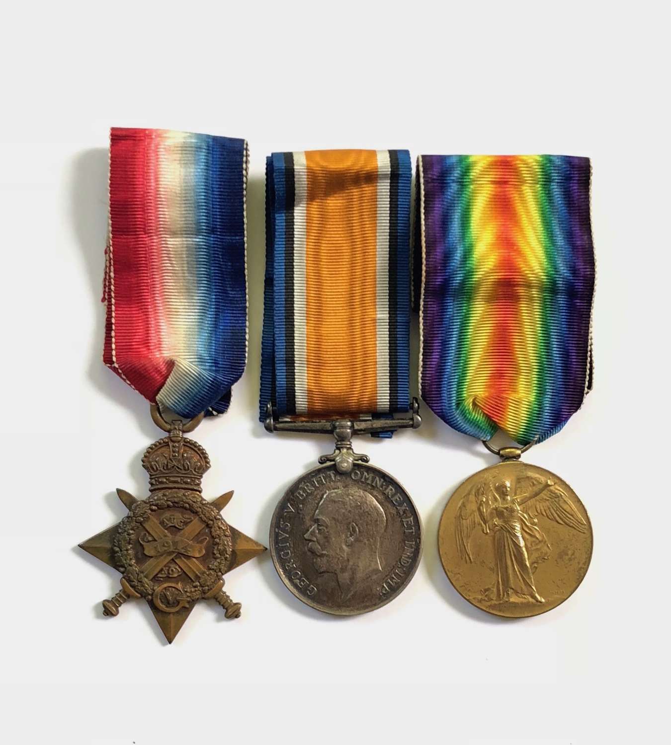 WW1 2nd Bn Royal Scots 1914 Mons Star Group of Medals Killed in Action