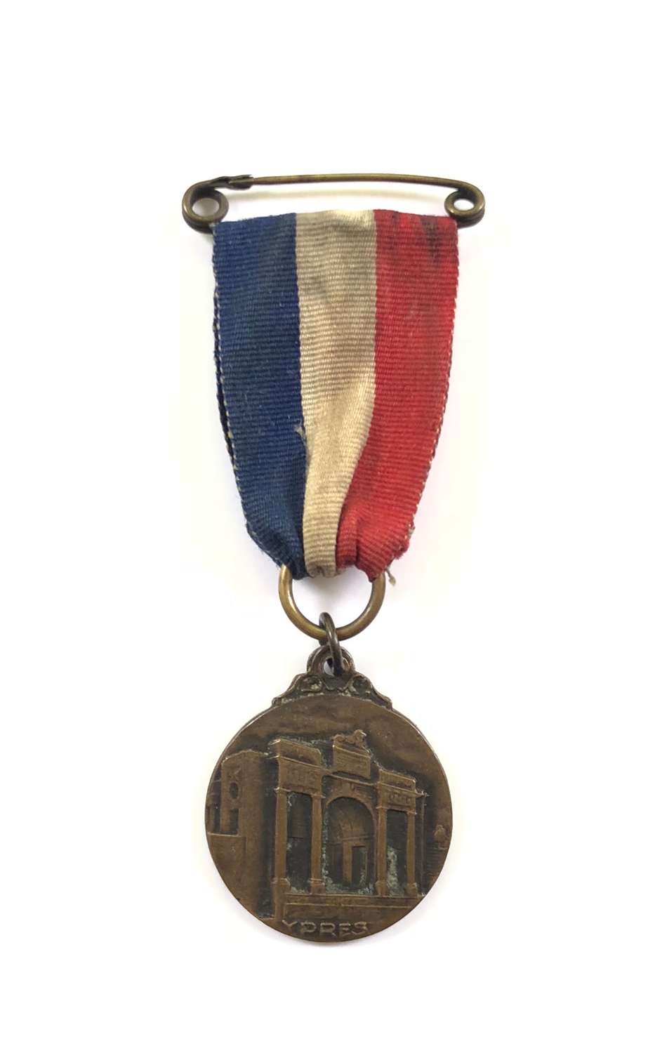 WW1 Ypres Menin Gate Pilgrimage Medallion Medal.