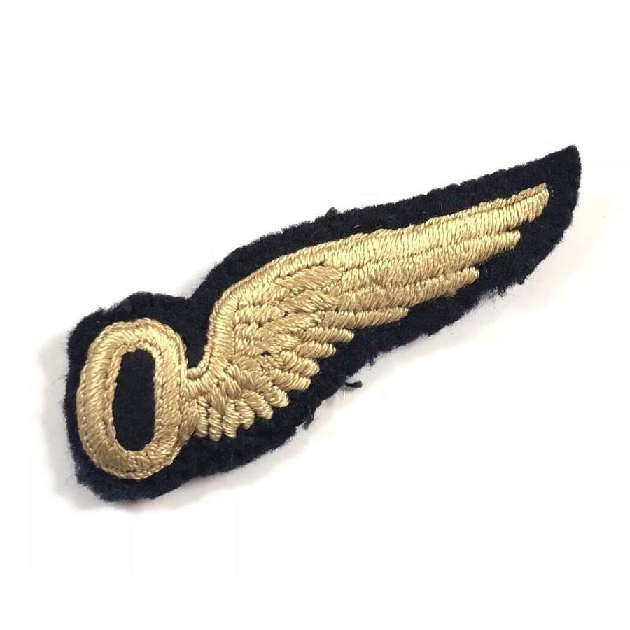 RAF Inter War Early WW2 Observer’s Brevet Badge.