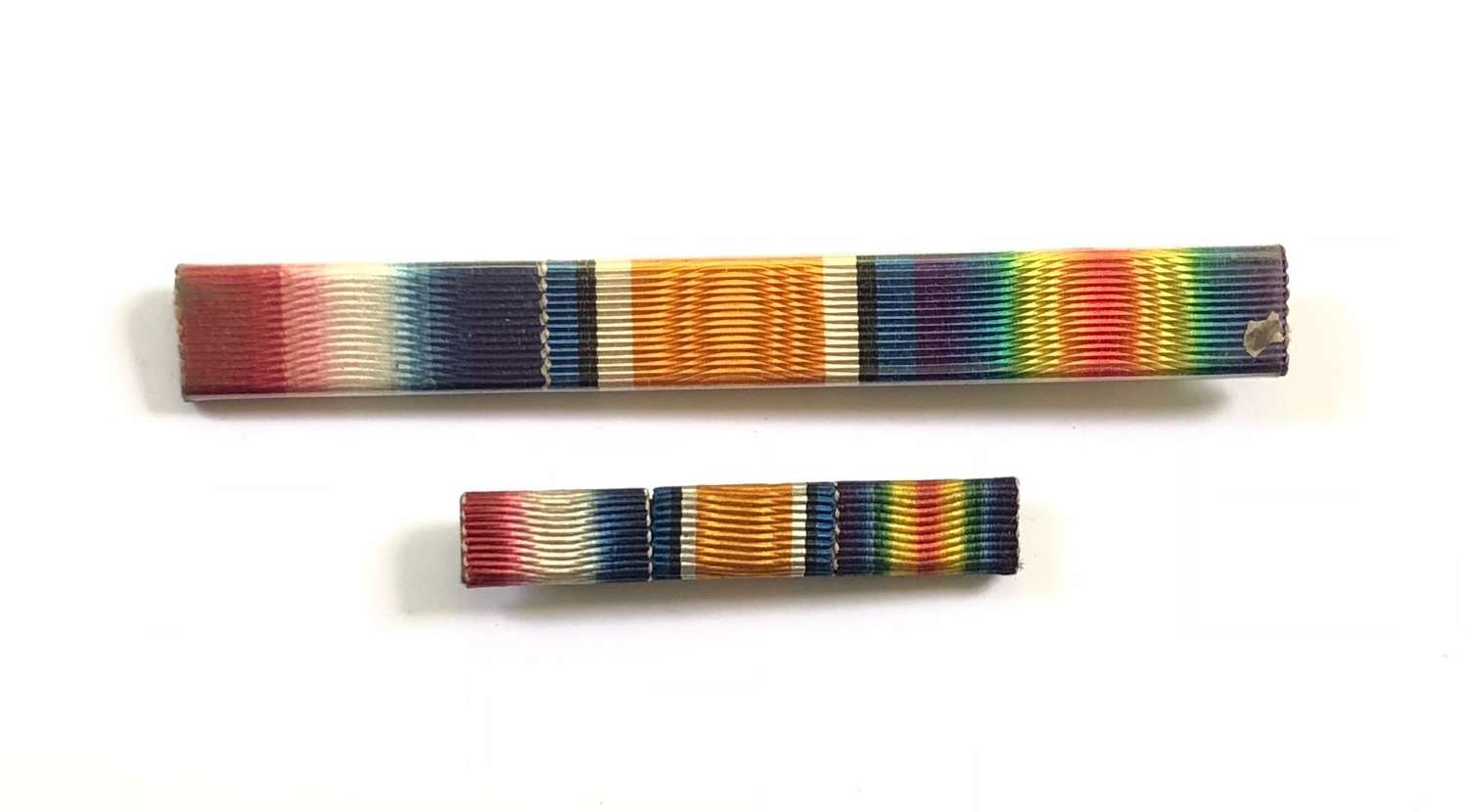 WW1 Trio Medal Uniform Bar.