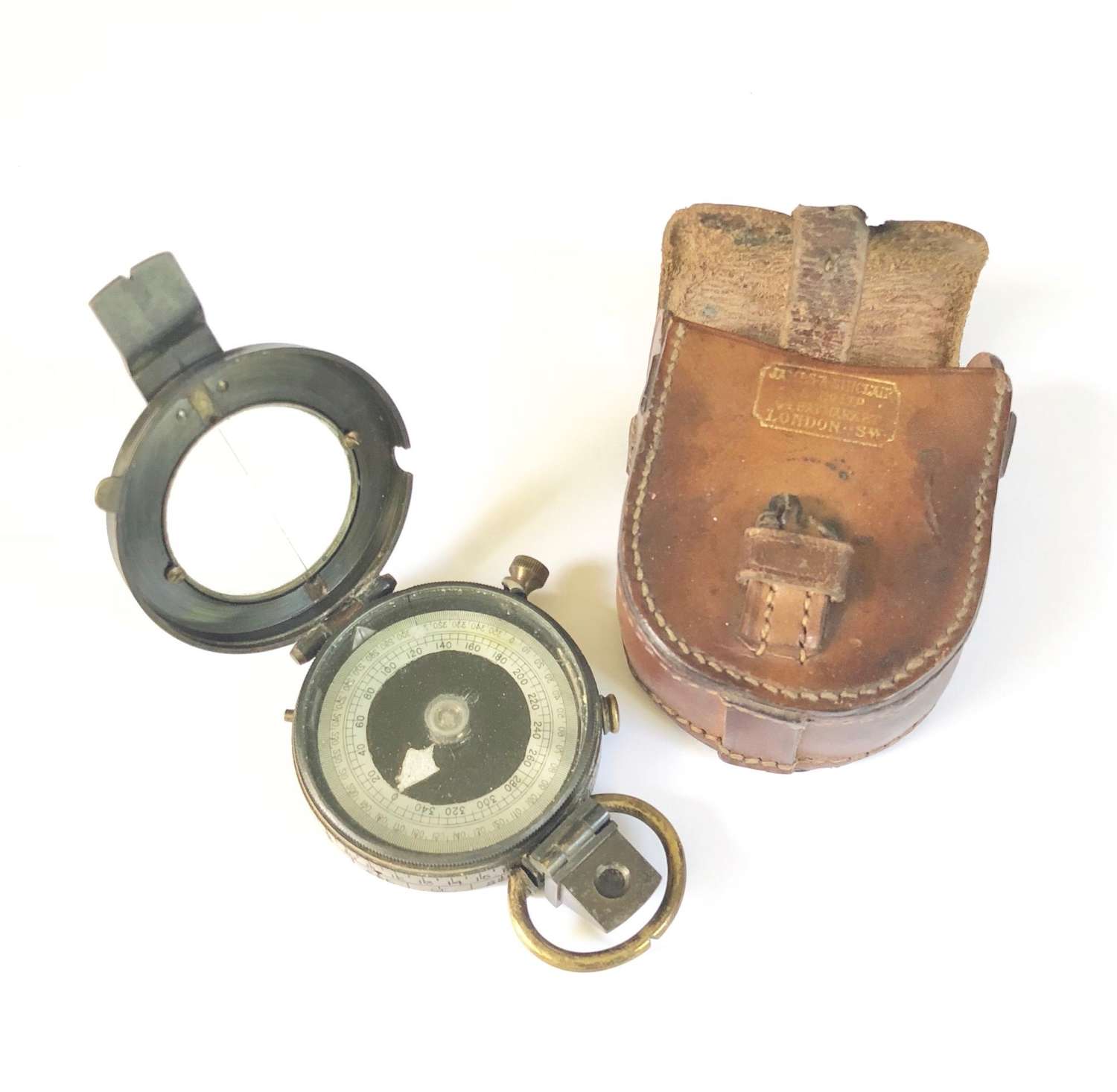 WW1 British Officer’s Marching Compass by Sinclair London.