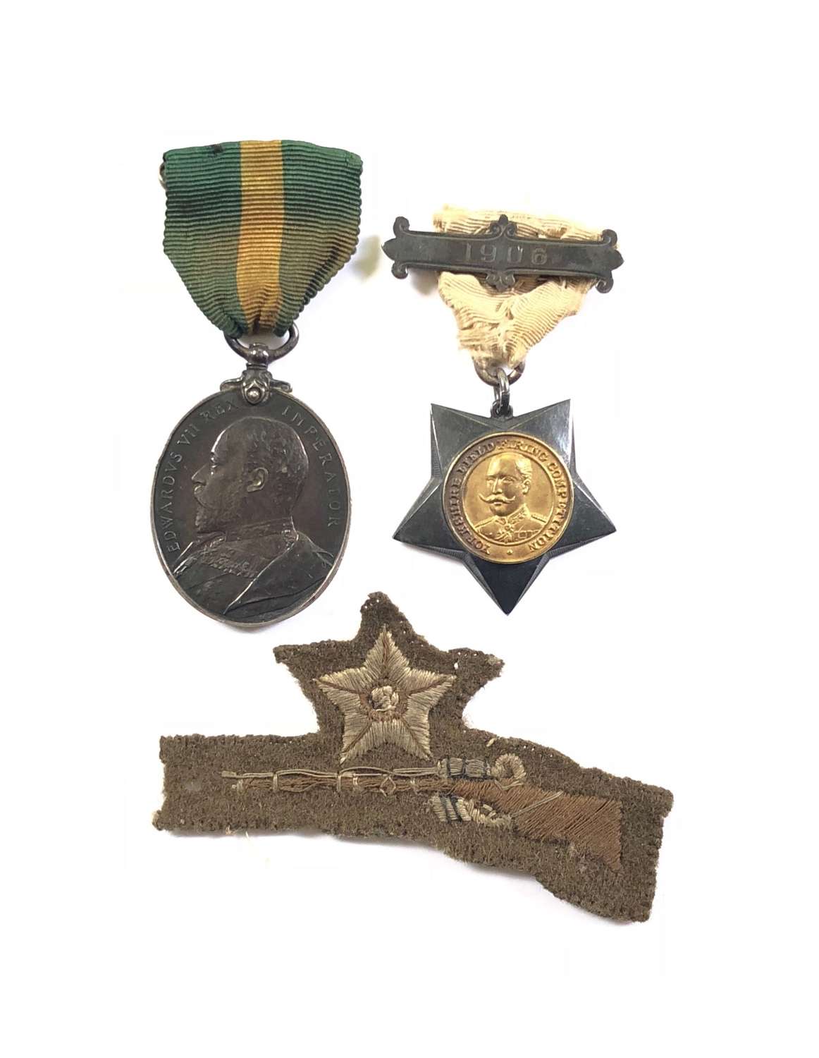5th Bn Yorkshire Regiment Edwardian Territorial Efficiency Medal Pair.